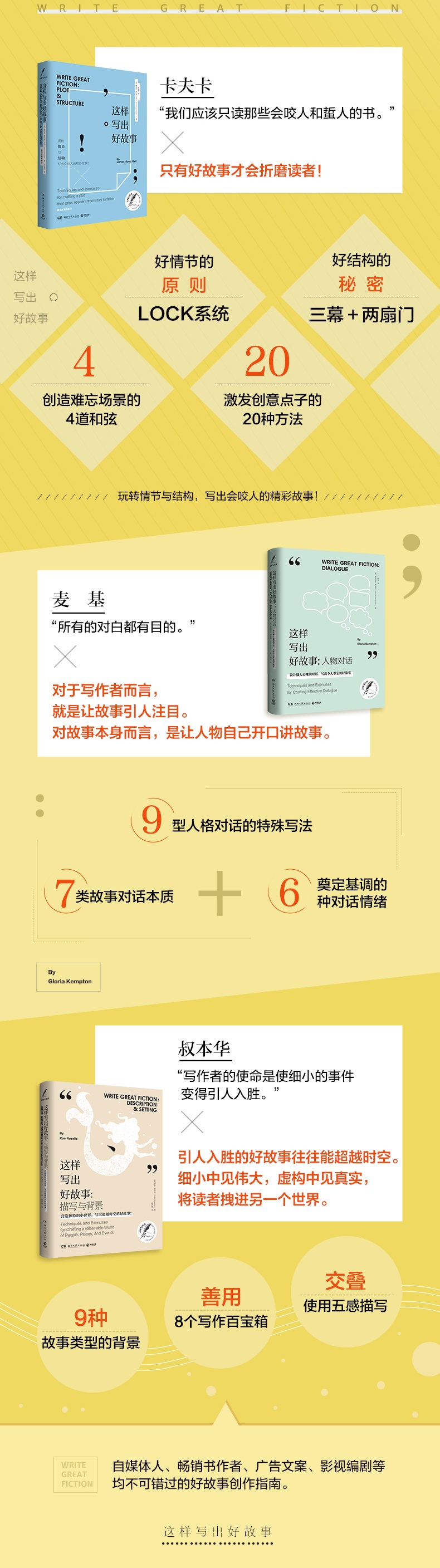 大师写作课：这样写出好故事 (全三册) (mobi+azw3+epub)