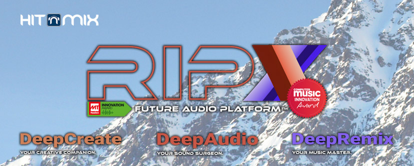 Hit n Mix RipX DeepAudio v6.0.2 优秀的人声、乐器和伴奏音频AI分离软件